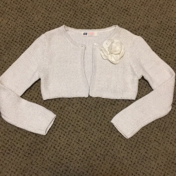 H&M Shirts & Tops Little Girls Long Sleeve Bolero Shrug Poshmark